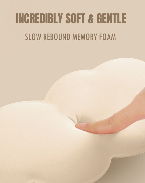 3D Contoured Puffy Cute Could Sleep Eye Mask - Ultra Lightproof